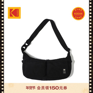 【新品】【复古单宁】KODAK柯达25秋冬男女通用通勤中型斜挎包