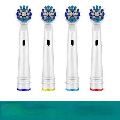 4 cabe?as de escova de dentes de substitui??o eltrica d
