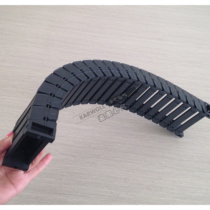 新品新品新品厂新5链条履带 雕刻机清障车工程z塑料拖链3W5克备,标准件/零部件/工业耗材,拖链,淘宝优惠券,粉丝福利购,淘宝优惠卷