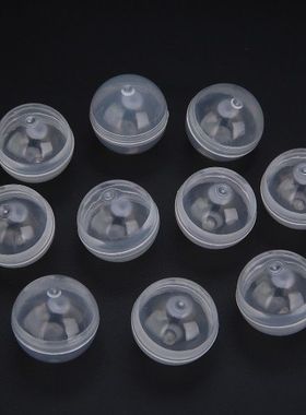 10pcsset Transparent PP Vending Machine Empty Round Balls C