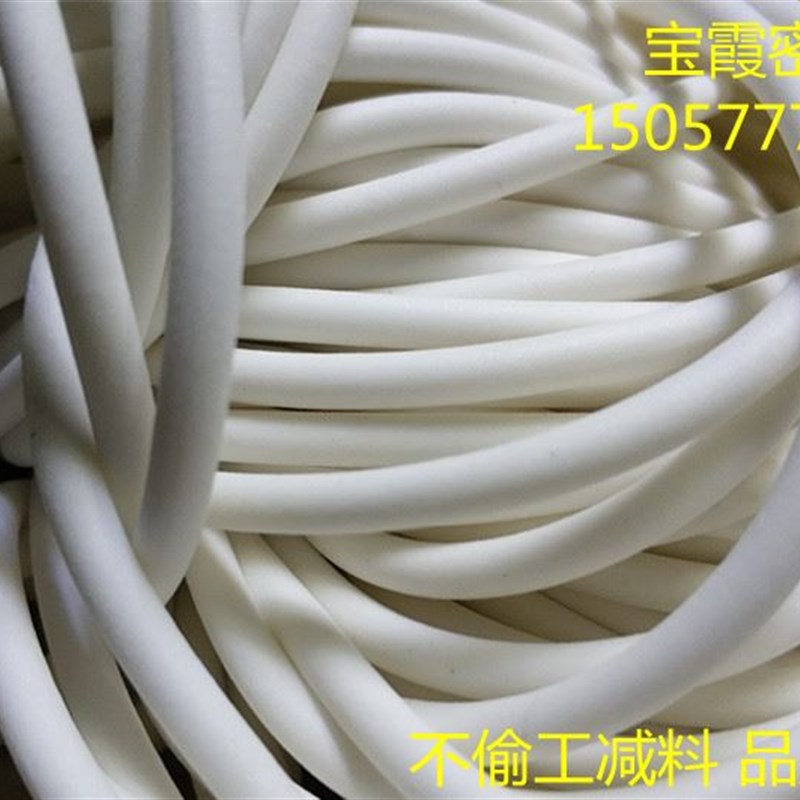 硅胶发泡条 白色海绵条1/1.2/1.5/1.8/2/3/2.2/2.5/2.8/4/5/3.5/6