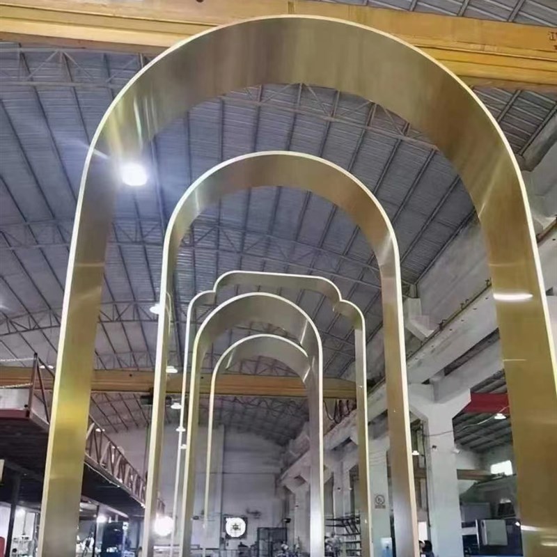 不锈钢电梯门套哑口套圆弧形拱门包边阳台门卫生间窗套收边条金属