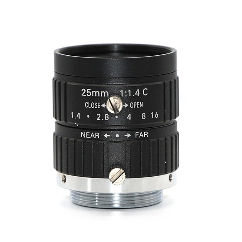 工业相机1000万1英寸高清25mm监控视觉检测定焦C口镜头 CCTV LENS