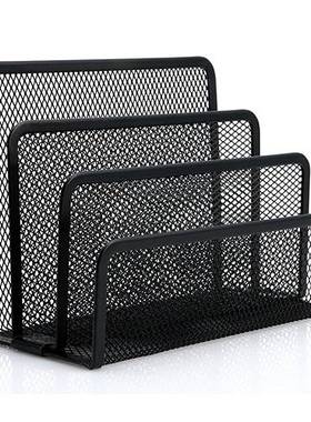 Black Me Letter Sorter Mail Business Document Tray Desk Of