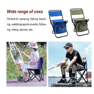 Foldable Camping Chair Picnic Fishing Traveling Backpacking