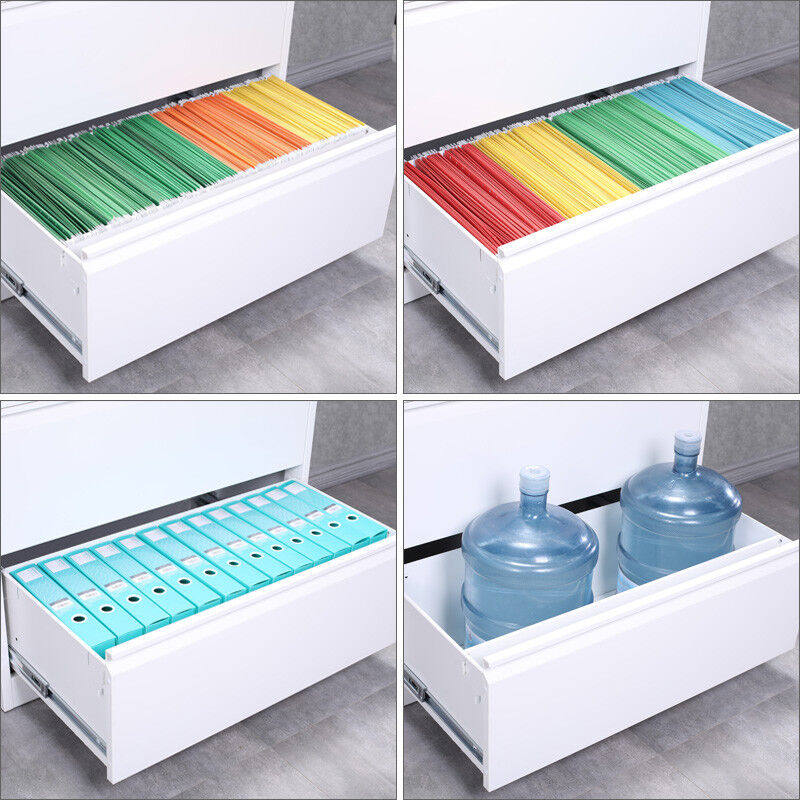 办公卡箱A4FC挂劳快捞夹卡片抽屉文件柜二三四斗资料档案