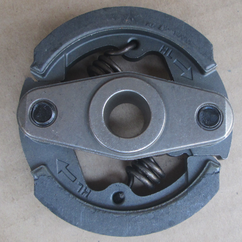 。地钻汽油机离合1E48F动力甩块1E40-6F蹄块煞车片离合双弹簧包邮