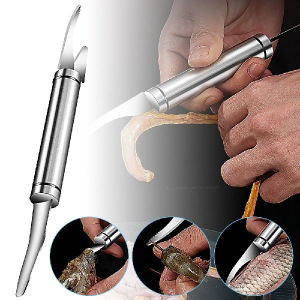 5 In 1 Multifunctional Shrimp Line Fish Maw Knife Shrimp