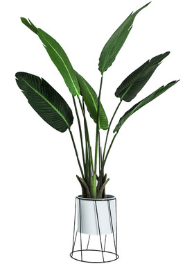 极速创意北欧风几何花盆花篮摆件家居阳台落地花架窗台小摆设软装