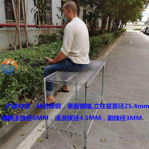 极速三层工业小货架可带轮移动推拉周转货架储物展示置物架仓库存