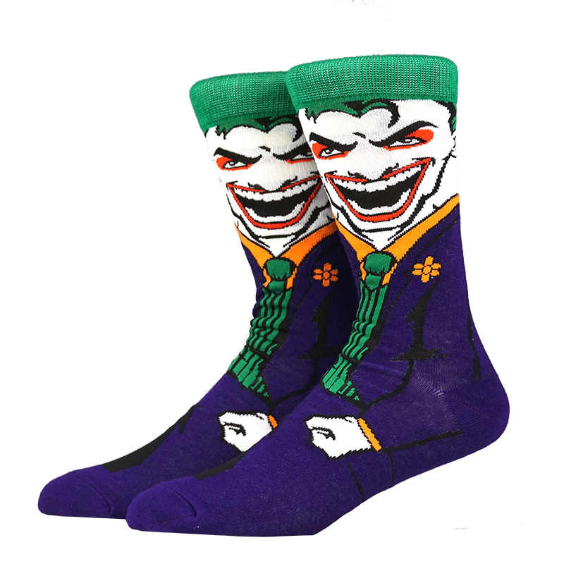 Fashion mens funny socks fashion womens personality anime