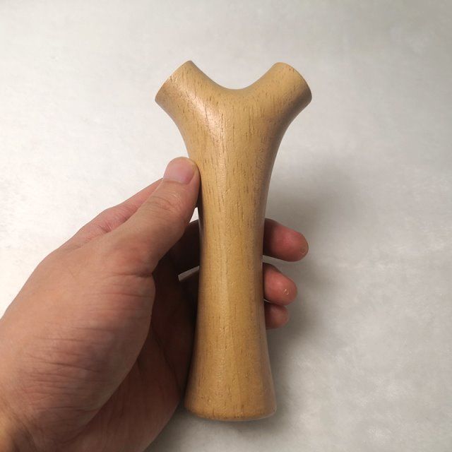 进口实木溪流捞网diy手柄路亚马口捞鱼网手工握把渔具配件垂钓品