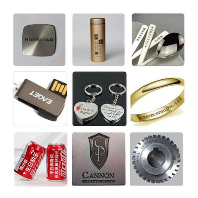 光纤激光打刻机金属雕刻机小型激光刻字机不锈钢铭牌喷码机机