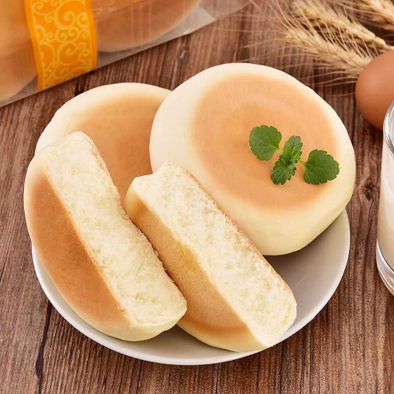 蛋奶饼原味奶香面包怀旧老式鸡蛋奶饼学生宿舍早餐软面包手撕面包