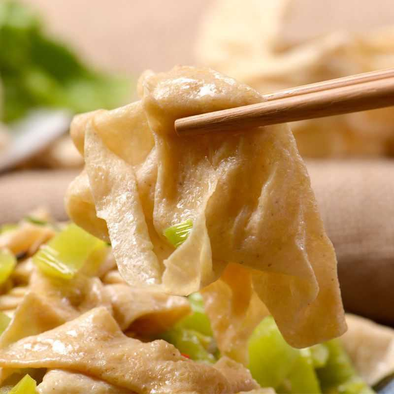 安徽特产阜阳蛋白肉纯黄豆人造肉豆皮含盐豆腐皮麻辣烫凉拌炒菜