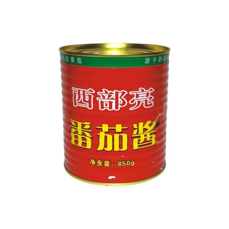 番茄酱850克/罐新疆原酱直罐装商用茄汁面无添加拉面