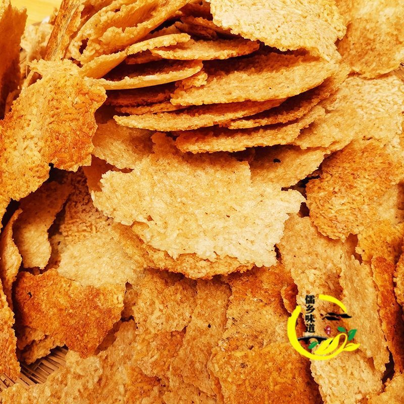 安徽特产手工非油炸大锅灶大米休闲零食小吃柴火灶烤制农家锅巴