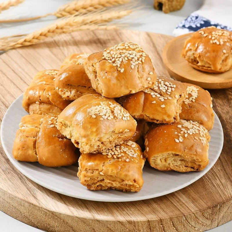 合肥特产梁园小鳖烧饼传统手工新鲜现发网红小吃零食