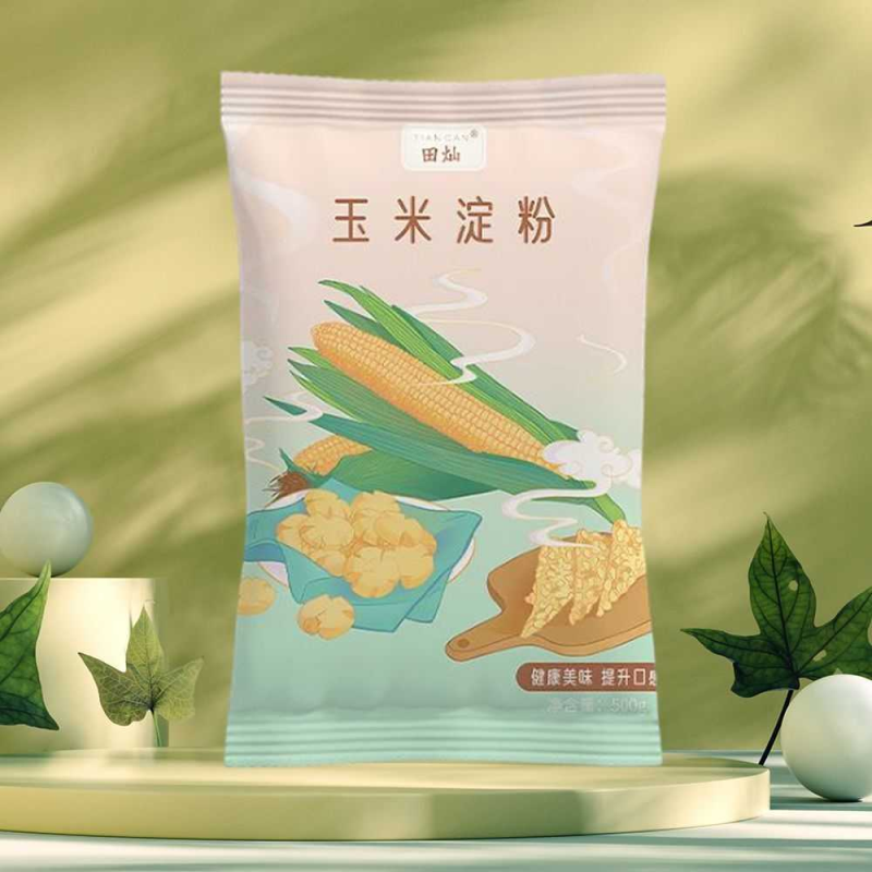 田灿玉米淀粉500g嫩肉生粉勾芡面粉饼干蛋糕裹粉炸鸡烘焙厂家直销
