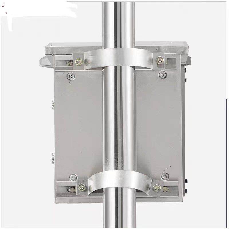 304不锈钢监控设备箱户外防雨配电箱仪表控制柜抱箍箱立杆开关箱