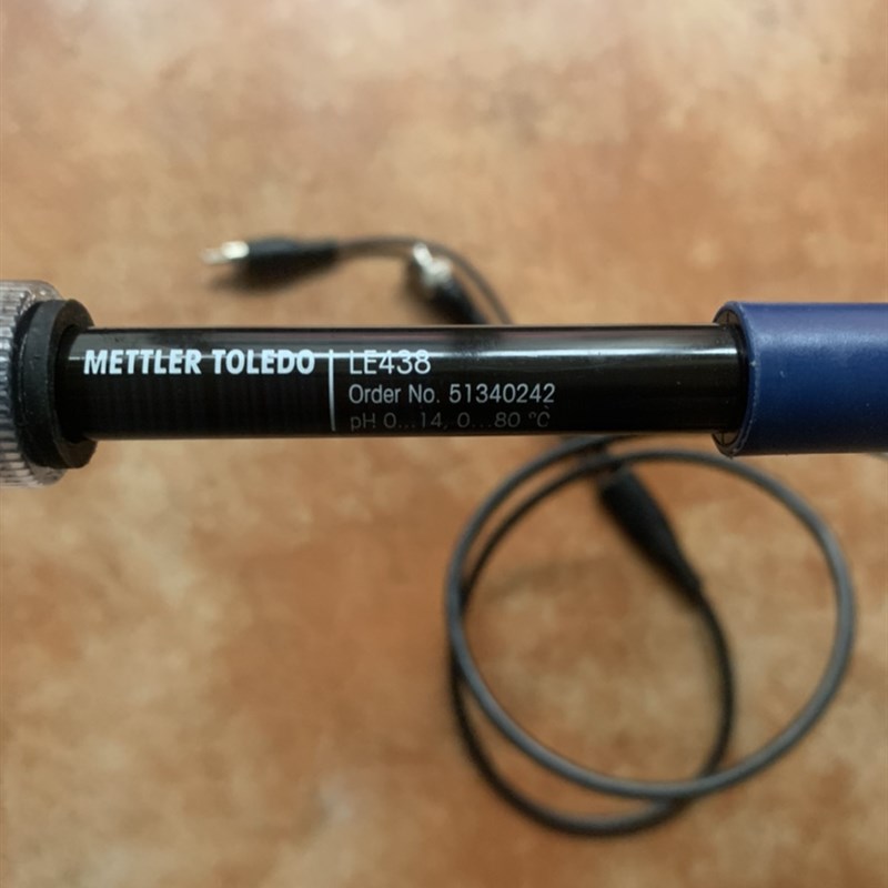 梅特勒LE438 pH塑壳三复合电极 FE28/FE20酸度计pH计 51340242