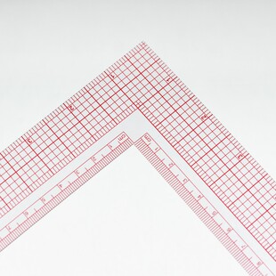 热销5808 L形直角尺拐角服装打版尺裁剪尺制版打样尺裁缝用的绘图