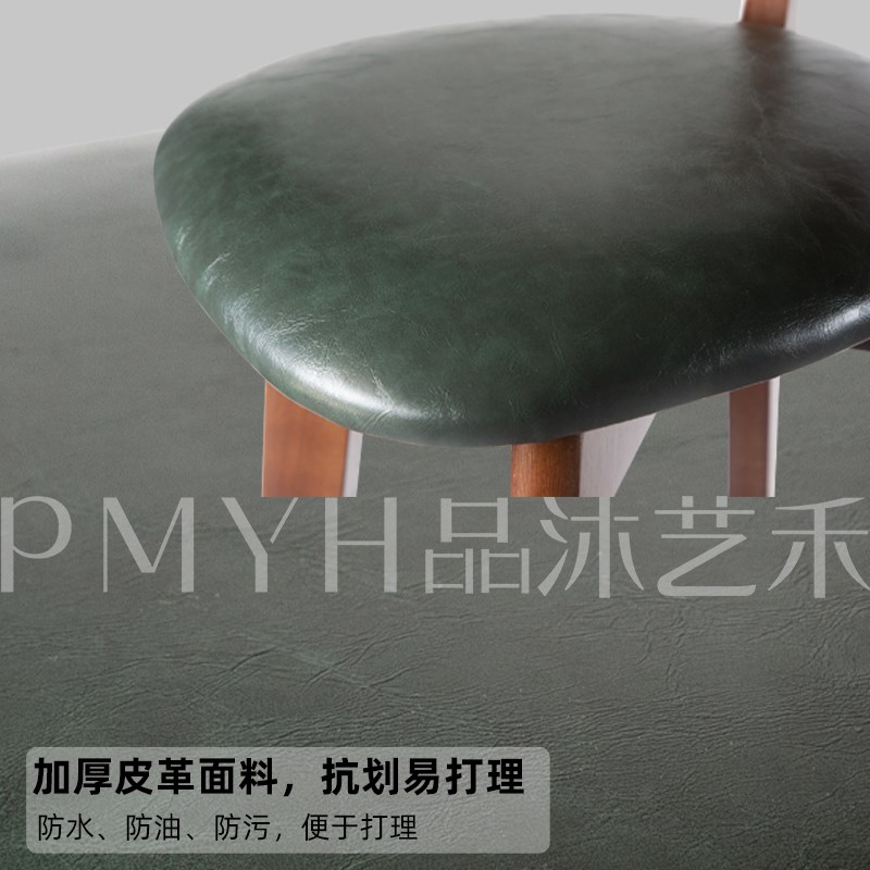 热销简约家居吧台椅实木椅餐椅岛台椅子木凳子酒吧高脚椅中古原木