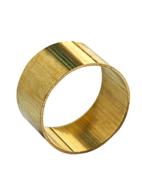 热销铜箍环圈套管刀柄杖棍桌椅脚纯黄铜H62大号外径22至40mm工厂