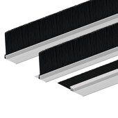 热销铝合金工业条刷机械机床防尘挡水密封毛刷加厚10 10H型毛刷条