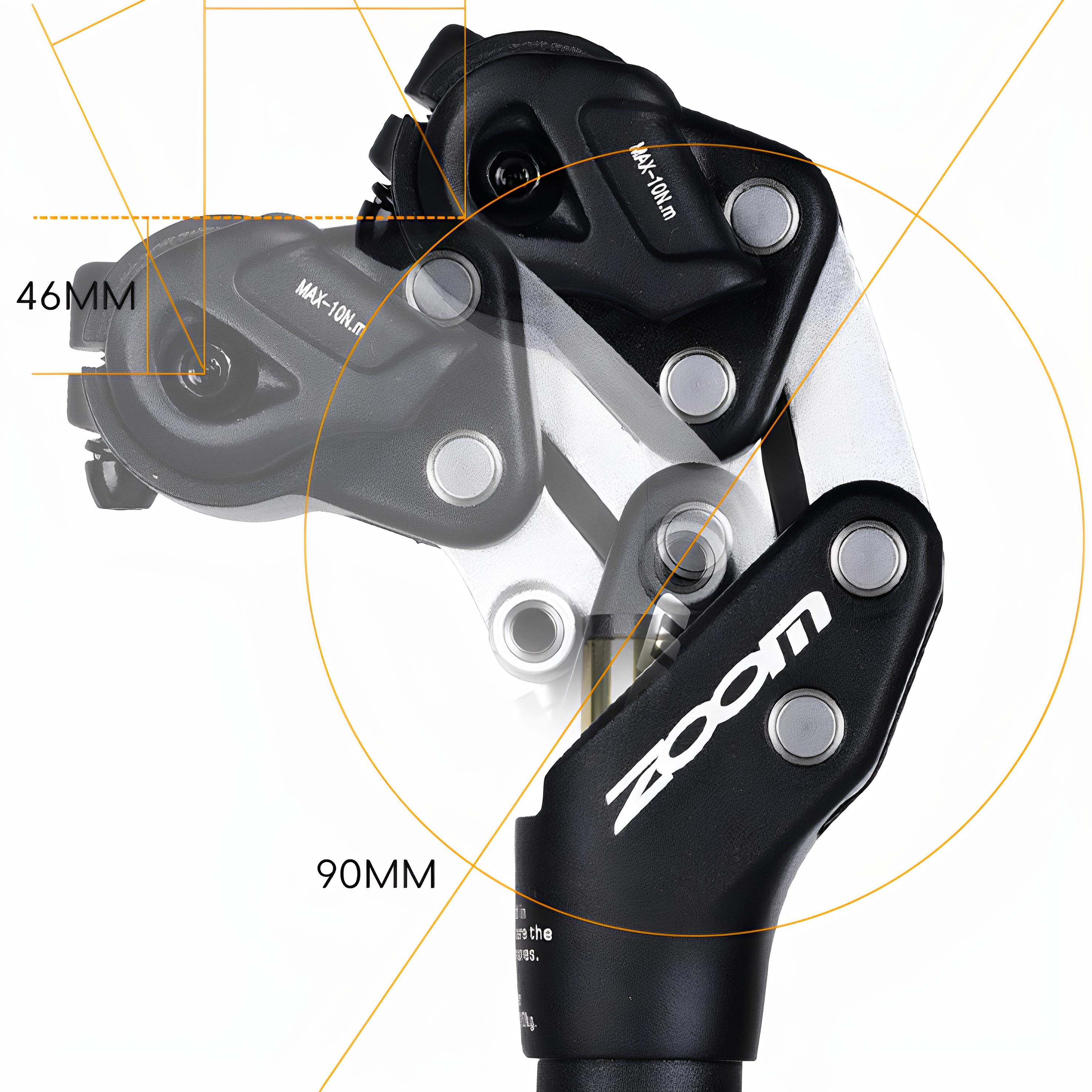 ZOOM山地自行车四连杆避震坐管XC越野减震坐杆27.2/30.9/31.6坐管