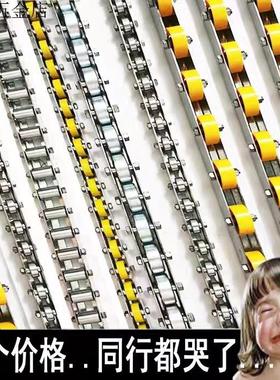 重型金属流利条钢板福来轮滚轮条轴承货架挡边不锈钢滑轨CRON QJA