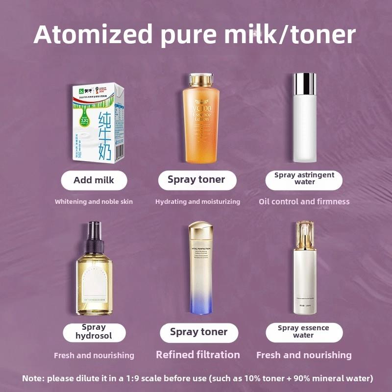 保湿仪面部保湿纳米喷雾注射氧气面部蒸加湿器小型冷喷雾美容仪便