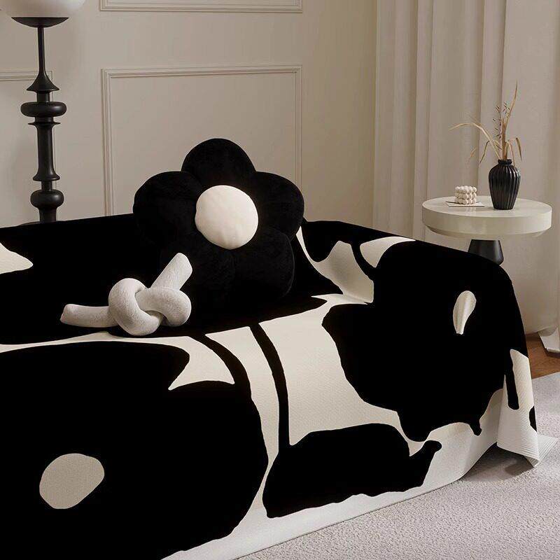 现代简约沙发盖布轻奢高级感防滑坐垫覆古全包盖巾四季通用沙发巾