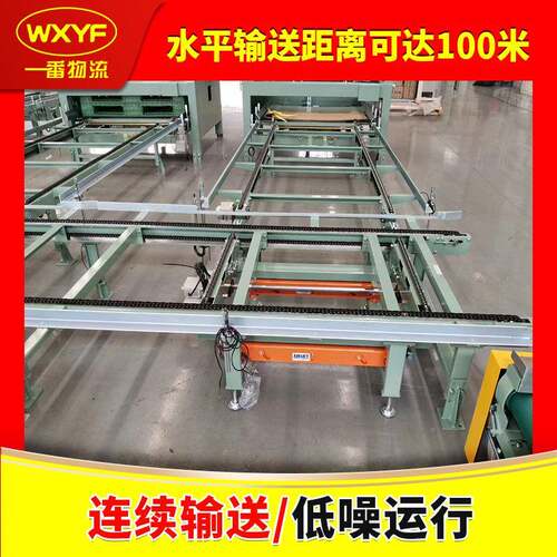 3t线型双排链条输送 工车间厂多排链输送机流水线传重WX-YF-LT送