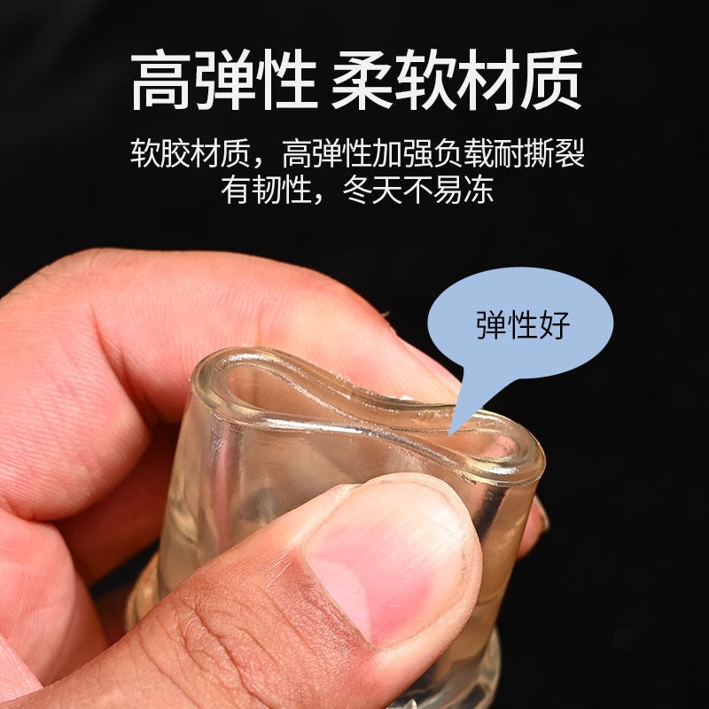 热销【防滑耐磨】牛筋拐杖胶头胶垫拐棍脚垫老人手杖腋下拐双拐配