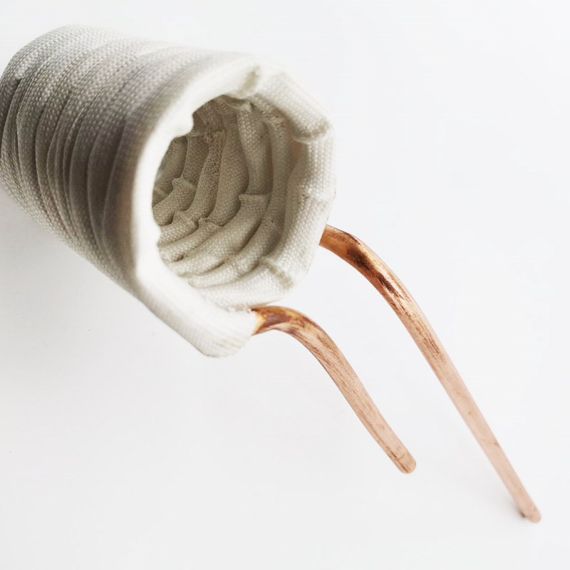 热销感应加热线圈 感应加热铜管6mm淬火无抽头加热头DIY  ZVS线圈