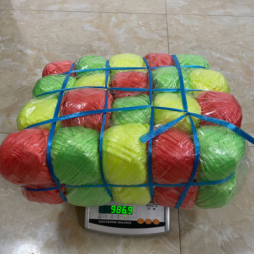 热销物流捆扎绳封口绳系口绳塑料绳彩色塑料绳打包绳子编织捆绑绳