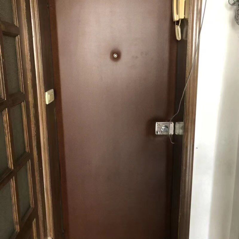 新品软包防盗单门隔音防风科技布背景墙软包