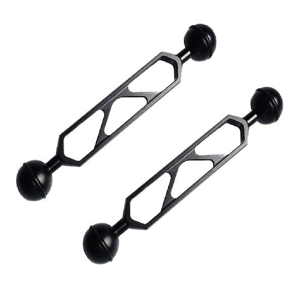 极速2Pcs Dual Joint Ball Extend Arm Extension Diving Underwa