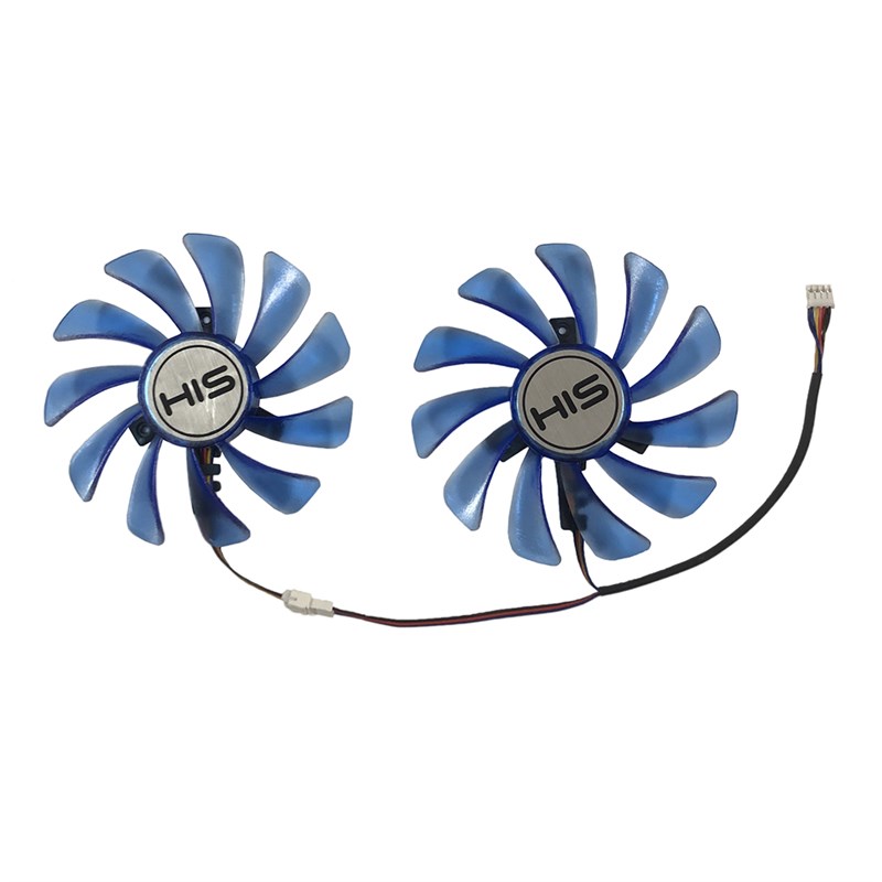 2pcs/set 95mm Alternative FDC10U12S9-C RX 590 RX 580 GPU Vid