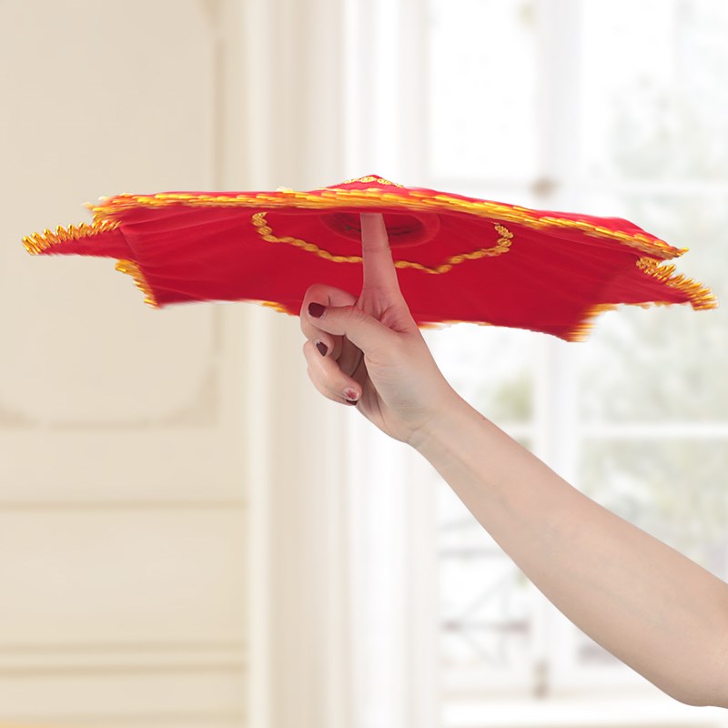 二人转手绢花成人考级专用舞蹈东北秧歌跳舞红色八角巾手帕广场舞