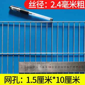 厂促新款T镀锌铁丝网围栏铁网格网网片防护网加粗电焊养殖网钢品