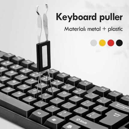 Keyboard Key Keycap Puller Remover Universal Keycap Shaft Re