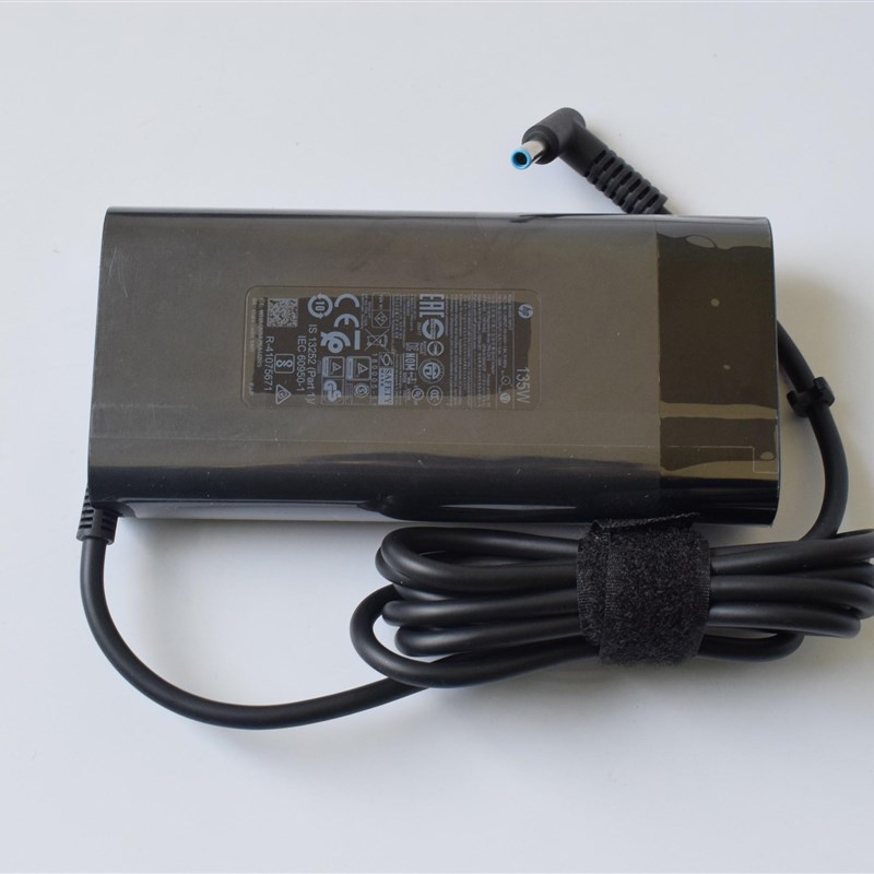 原装惠普135W光影精灵充电器线TPN-CA13电源适配器19.5V 6.9A蓝口