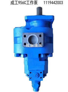 天津泊姆克液压油泵齿轮泵 柳工862转向泵11C03536装载机堆高机配