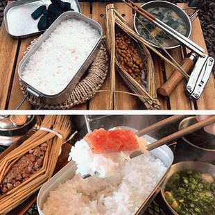 户外餐具套装野餐野营炊具单兵铝制饭盒野外生存装备露营用品全套