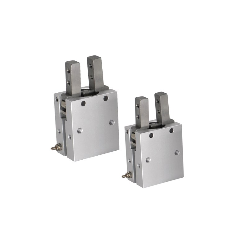 支点开闭型气动手指气爪气缸MHC2-6C 10 16 20 25 32S  MHCJ MCHA