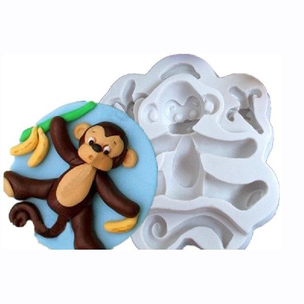 D Lion Giraffe Rabbit Elephant Animal Shape Silicone Form