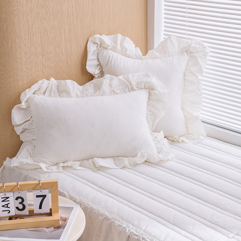 全棉裙摆飘窗垫窗台垫纯色四季卧室阳台垫子ins风2024新款榻榻米