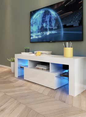 51 Inch TV Stand Entertainment Livingroom Cabinet Cupboard S